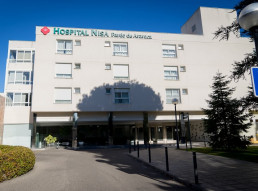 vista frontal del hospital Vithas Madrid Aravaca