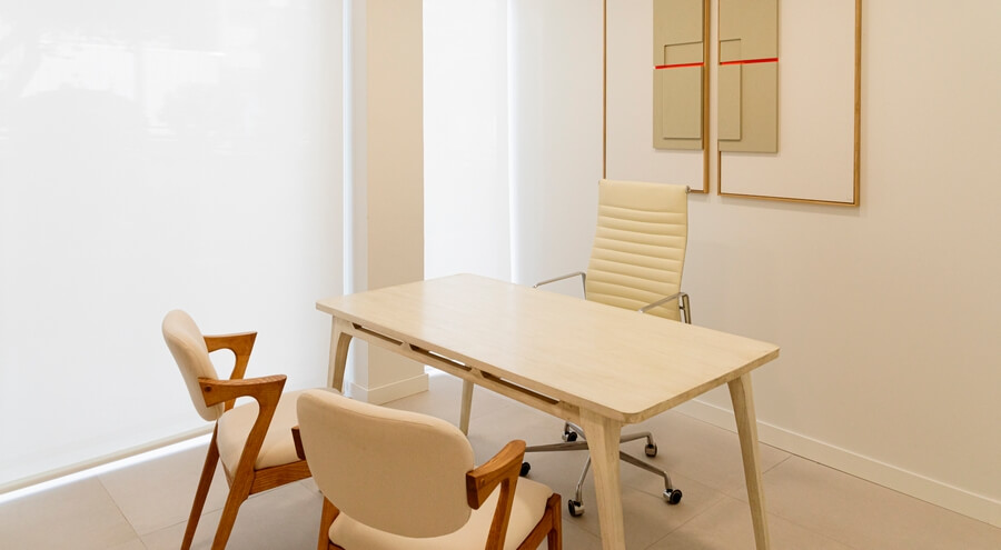 Consulta del Dr. Franco Góngora, Clínica FG, en D3 Medical Madrid